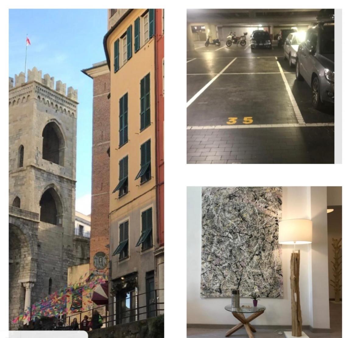 Lovely Apt Really Downtown - Free Private Parking Included! - Genoa Ngoại thất bức ảnh